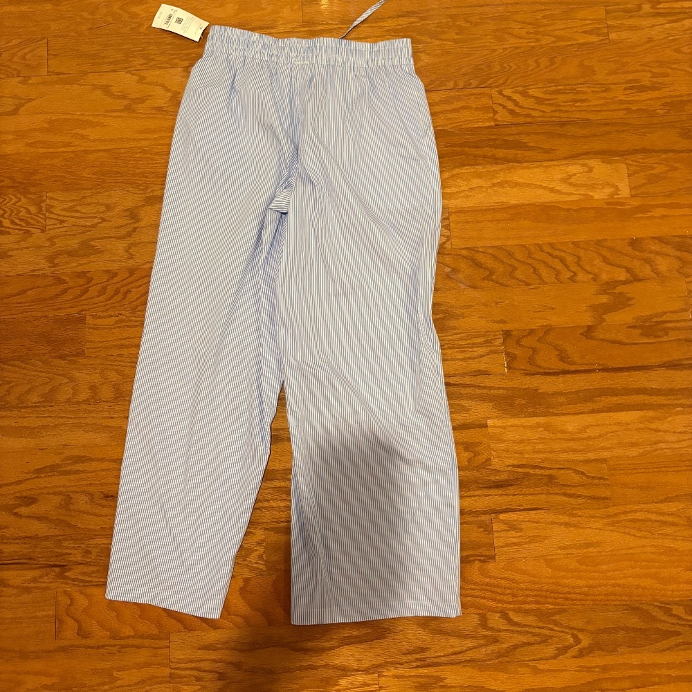 Altard state Revival Blue and White Striped Lounge Pants Sz Small NWT